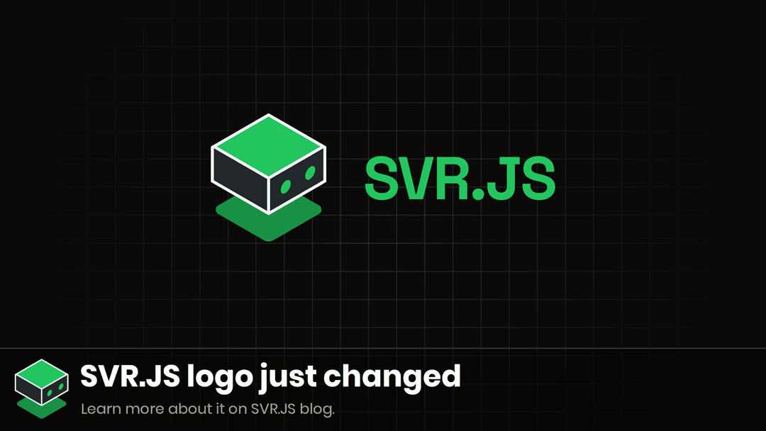 SVR.JS logo just changed