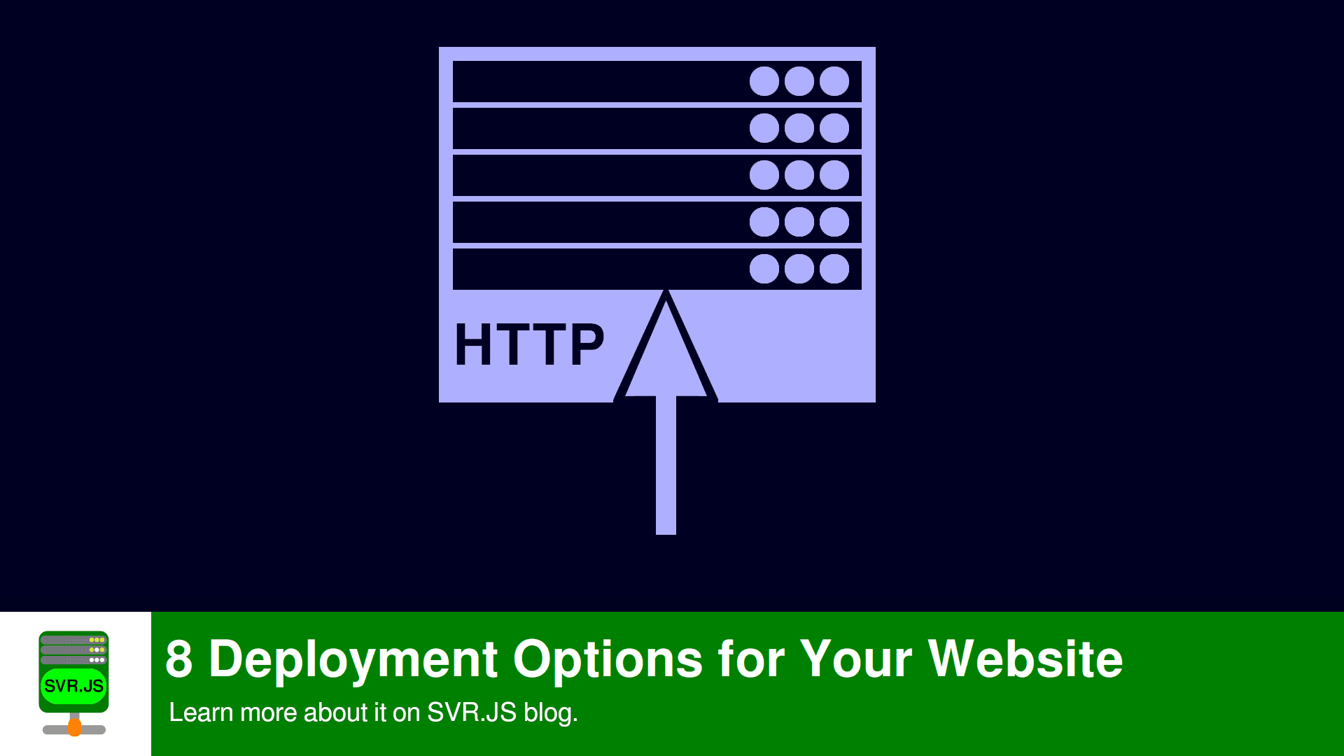 8 Deployment Options for Your Website